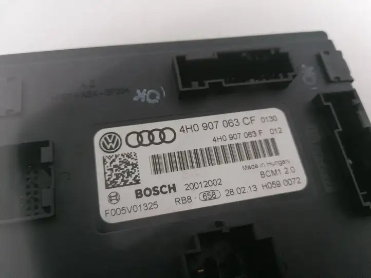 Audi A6 C7 (2011 - 2014) 4H0907063CF Модуль комфорта — фото 2