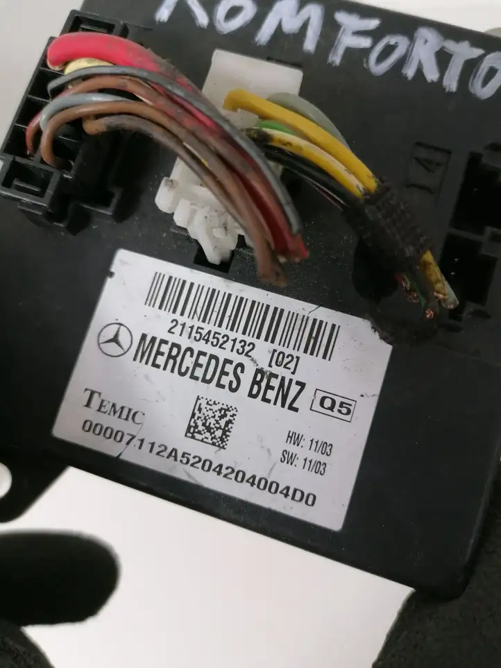 Mercedes-Benz CLS C219 (2003 - 2011) 2115452132 Модуль комфорта — фото 2