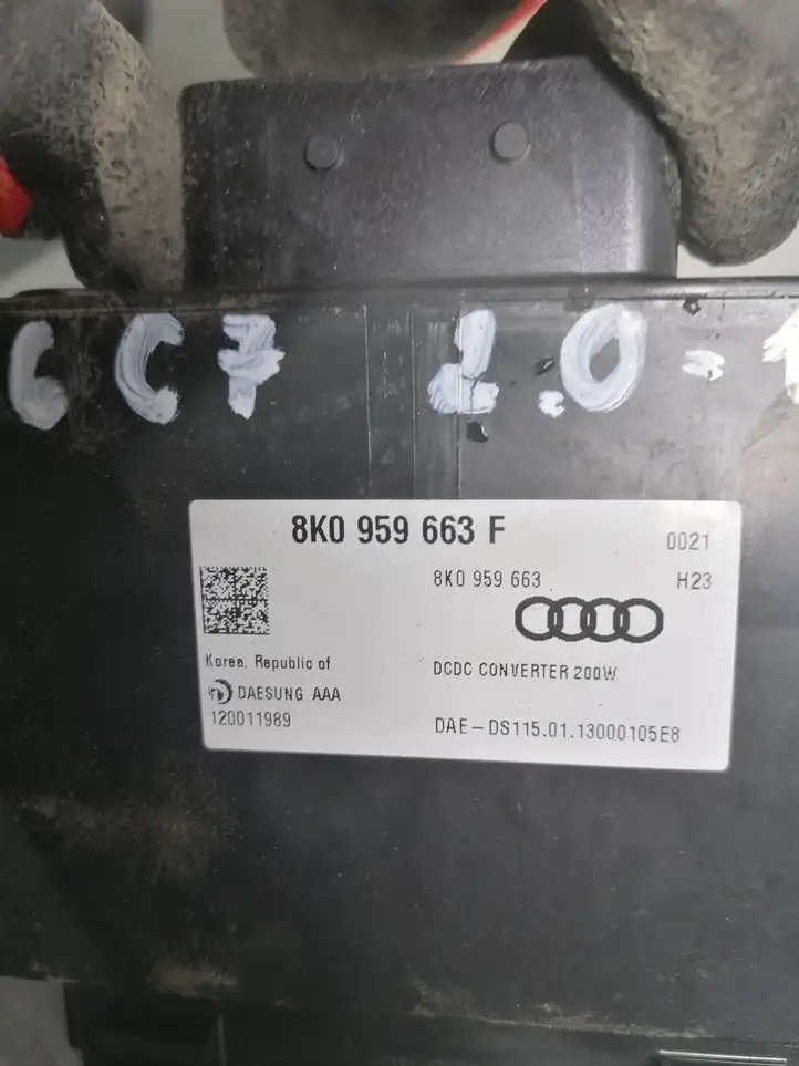 Audi A6 C7 (2011 - 2014) 8K0959663F Преобразователь напряжения — фото 2