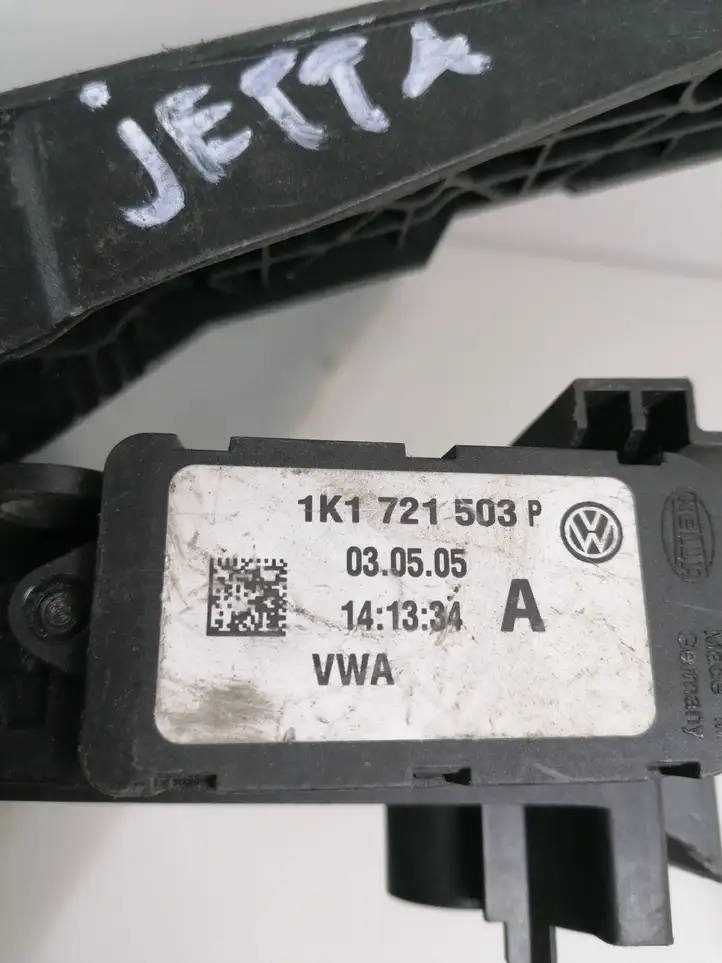 Volkswagen Jetta V (2005 - 2010) 1K1721503P Педаль акселератора — фото 3
