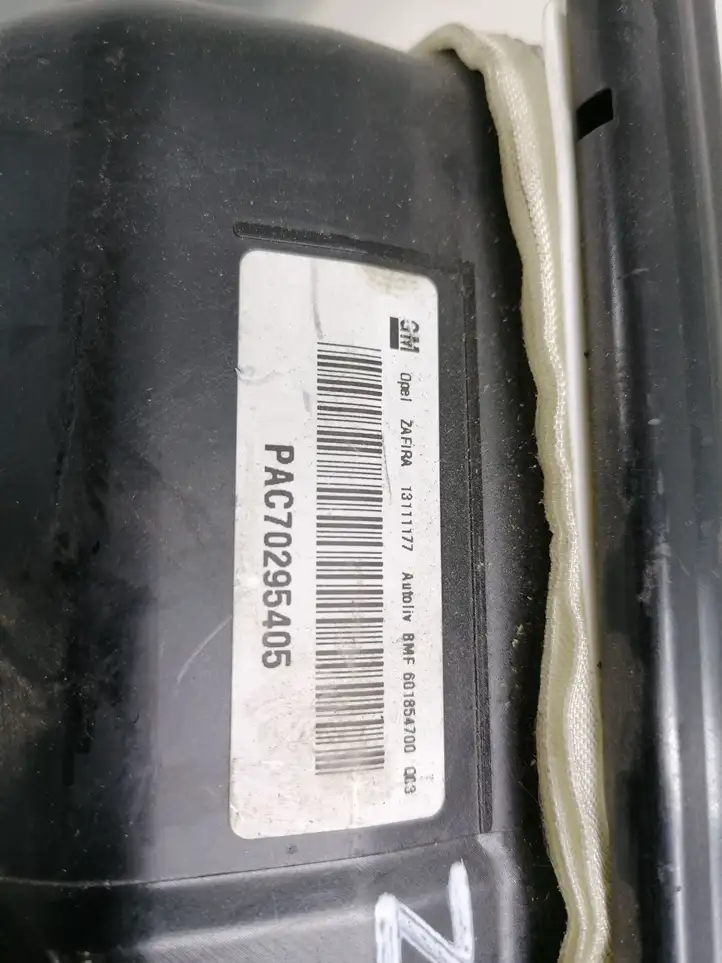 Opel Zafira B (2006 - 2008) 13111177 Подушка безопасности пассажира — фото 5