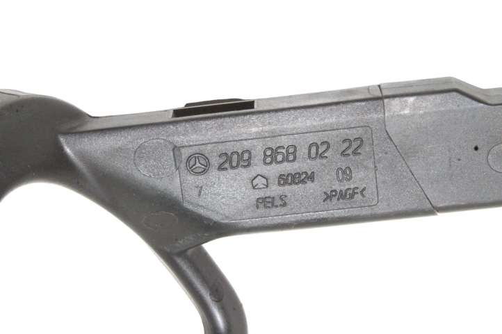 Mercedes-Benz CLK A209,C209 (2002 - 2009)  2098680222 Регулировочная планка ремня безопасности