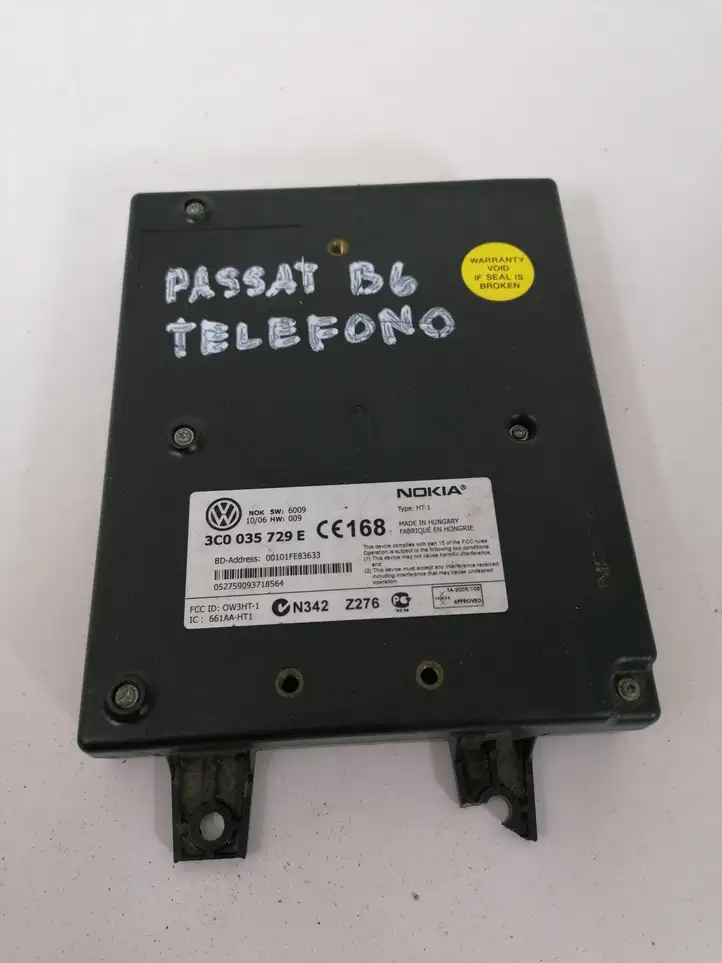 Volkswagen PASSAT B6 (2005 - 2010) 3C0035729E Блок GSM — фото 1