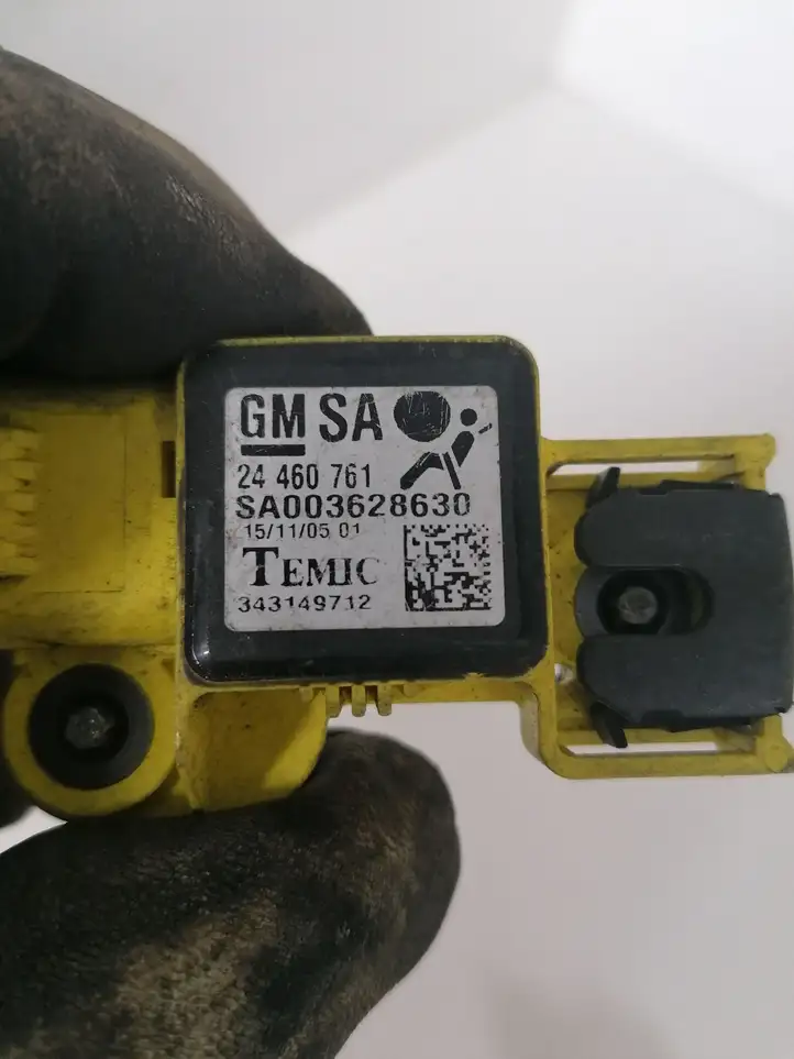 Opel Vectra C (2005 - 2009) 24460761 Датчик удара SRS — фото 2