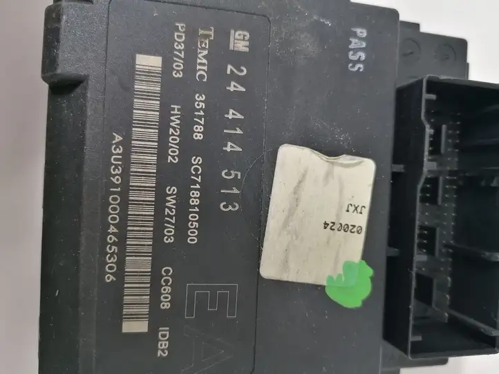 Opel Vectra C (2005 - 2009) 24414513 Модуль комфорта — фото 2
