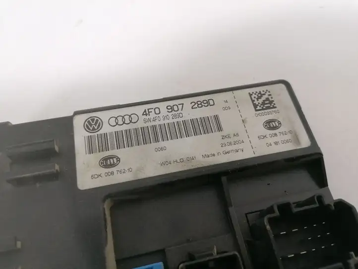 Audi A6 S6 C6 4F (2004 - 2008) 4F0907289D Модуль комфорта — фото 2