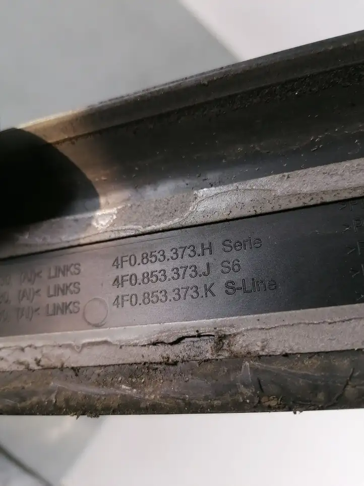 Audi A6 S6 C6 4F (2008 - 2011) 4F0853375K Наружная отделка переднего порога — фото 5