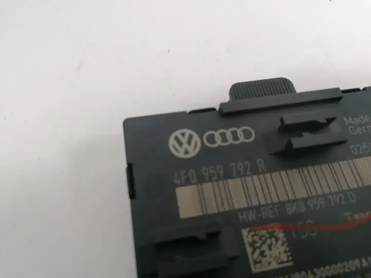 Audi A6 S6 C6 4F (2008 - 2011) 4F0959792R Блок управления дверью — фото 2