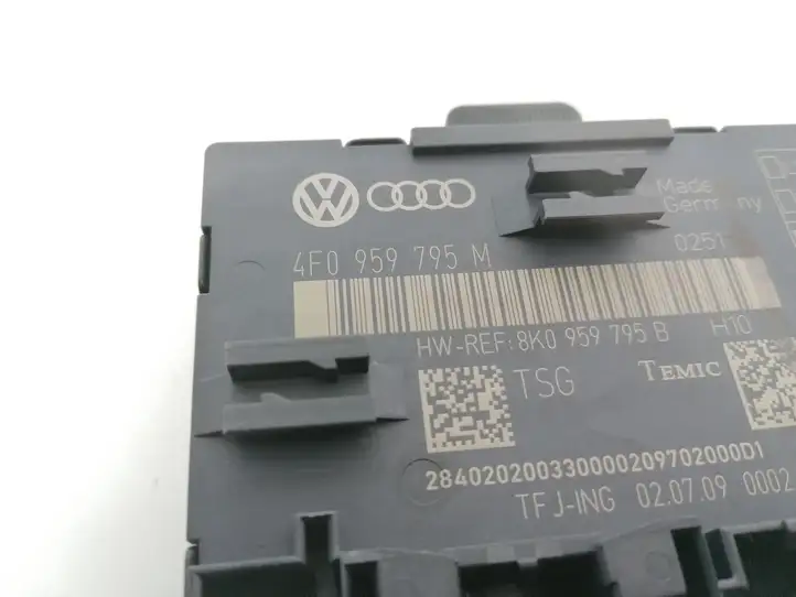 Audi A6 S6 C6 4F (2008 - 2011) 4F0959795M Блок управления дверью — фото 2