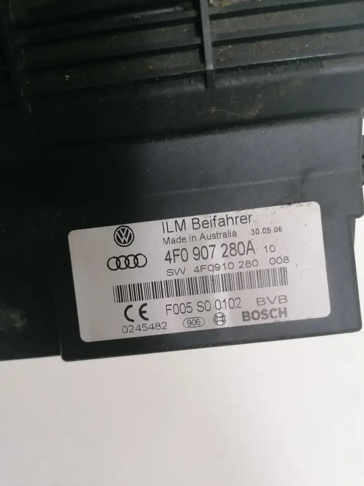 Audi Q7 4L (2005 - 2009) 4F0907280A Блок управления электропитанием — фото 2