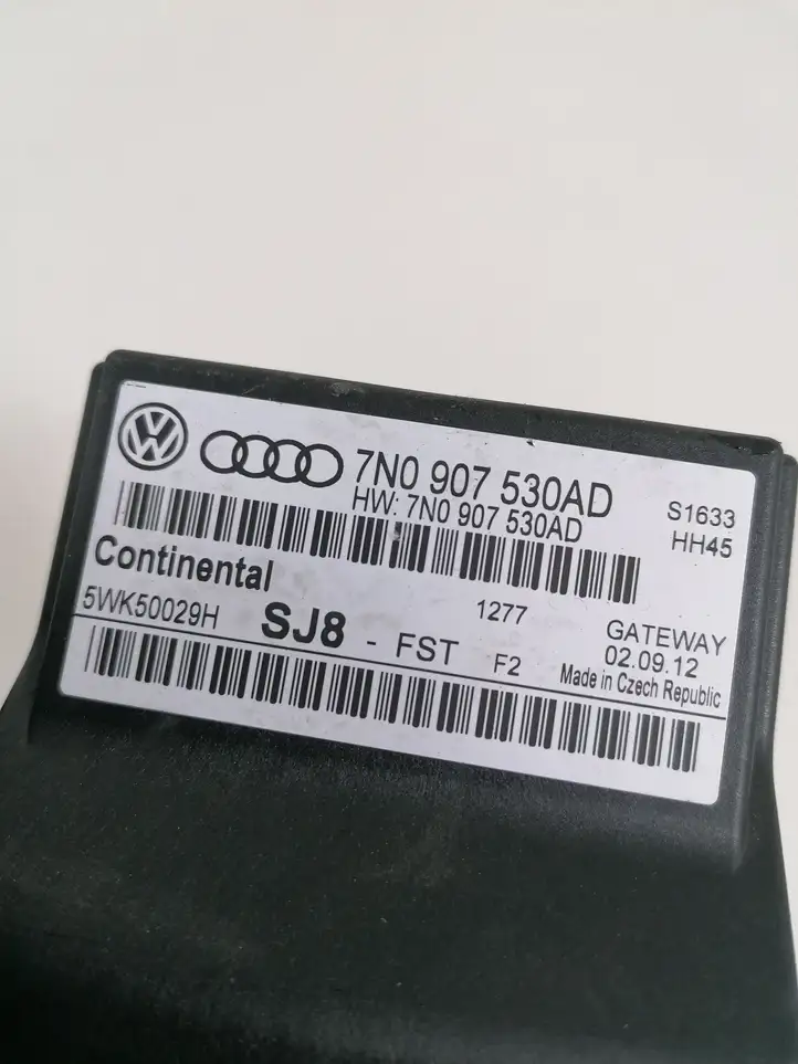 Volkswagen PASSAT B7 (2011 - 2014) 7N0907530AD Модуль Gateway — фото 2
