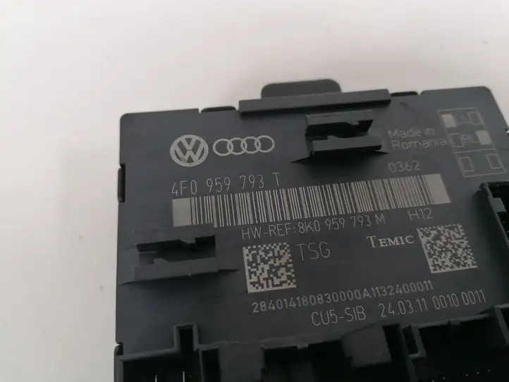 Audi A6 S6 C6 4F (2008 - 2011) 4F0959793T Блок управления дверью — фото 2