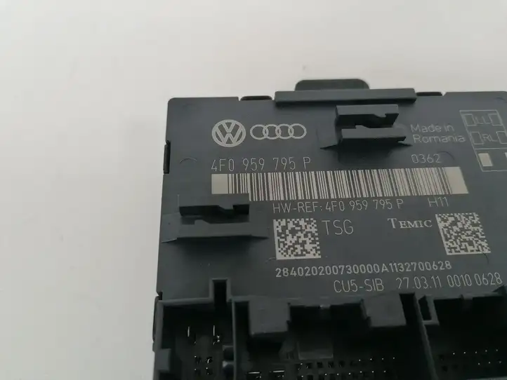 Audi A6 S6 C6 4F (2008 - 2011) 4F0959795P Блок управления дверью — фото 2