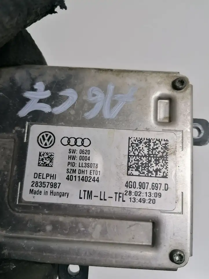 Audi A5 8T 8F (2007 - 2011) 4G0907697B Блок розжига ксенона — фото 2