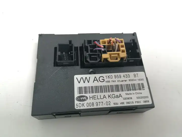 Volkswagen Touran I (2003 - 2010) 1K0959433BT Модуль комфорта — фото 2