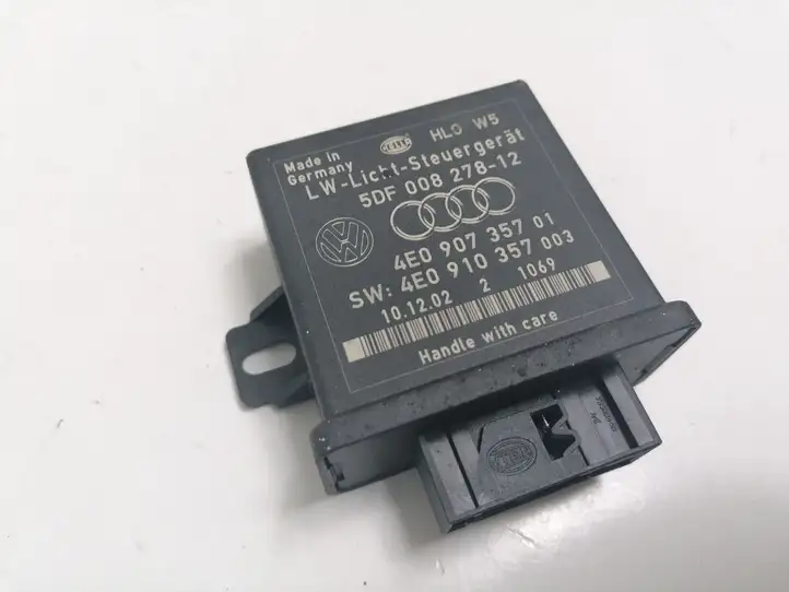 Audi A8 S8 D3 4E (2002 - 2005) 4E0910357 Блок управления светом — фото 1
