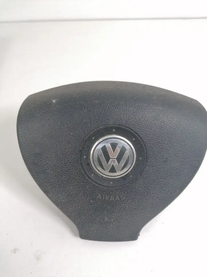 Volkswagen Touran I (2003 - 2010) 1K0880201BL Подушка безопасности руля — фото 1