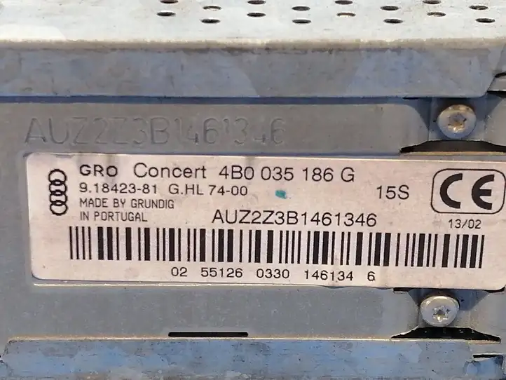 Audi A6 S6 C5 4B (1997 - 2001) 4B0035186G Магнитола / мультимедийная система — фото 12