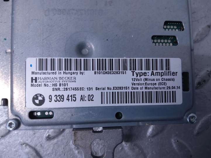 BMW 5 F10 F11 (2009 - 2016)  9339415 Блок управления HiFi audio