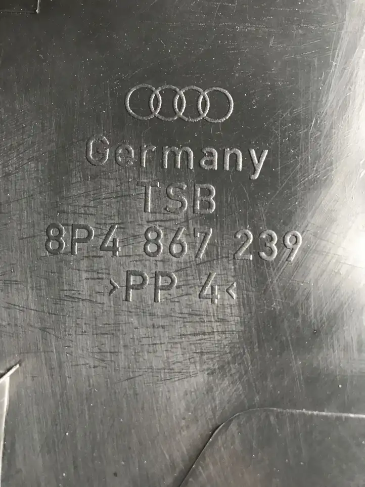 Audi A3/S3 8P (2008 - 2013) 8P4867239 Нижняя обшивка стойки B — фото 2
