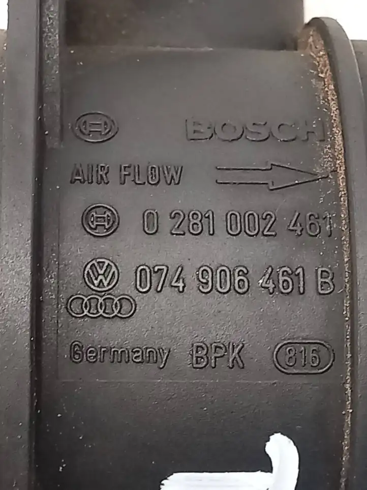 Volkswagen Touareg I (2002 - 2010) 074906461B Датчик массового расхода воздуха — фото 2