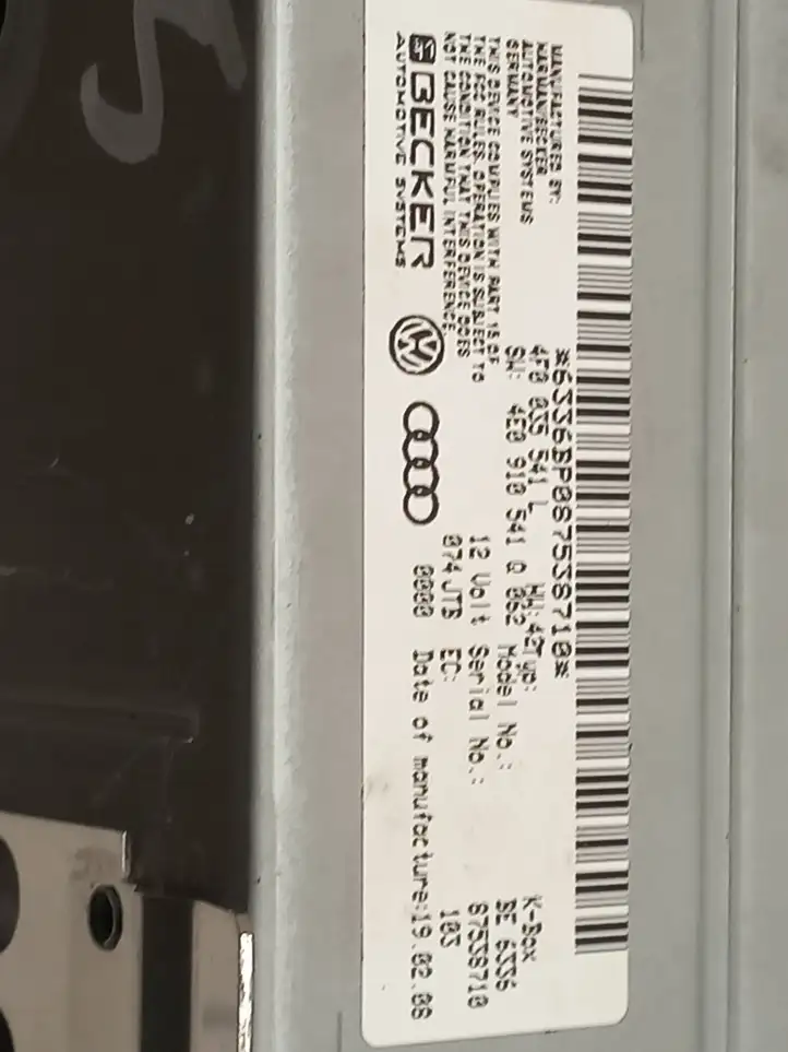 Audi A5 8T 8F (2007 - 2011) 4F0035541L Усилитель звука — фото 2