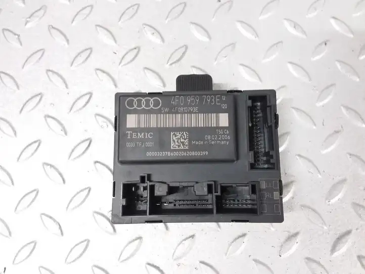 Audi A6 S6 C6 4F (2004 - 2008) 4F0959793E Блок управления дверью — фото 4