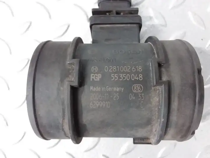 Opel Astra J (2009 - 2012) 0281002618 Датчик массового расхода воздуха — фото 3