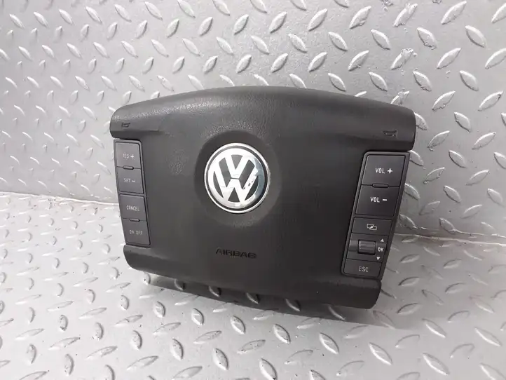 Volkswagen Phaeton (2002 - 2008) 3D0880201AG Подушка безопасности руля — фото 4