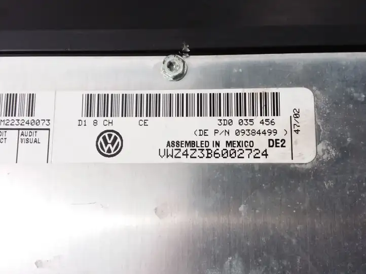 Volkswagen Phaeton (2002 - 2008) 3D0035456 Усилитель звука — фото 3