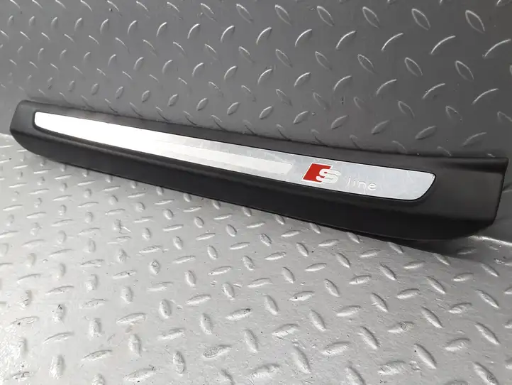 Audi Q7 4L (2005 - 2009) 4L0853373B Внутренняя отделка переднего порога — фото 1