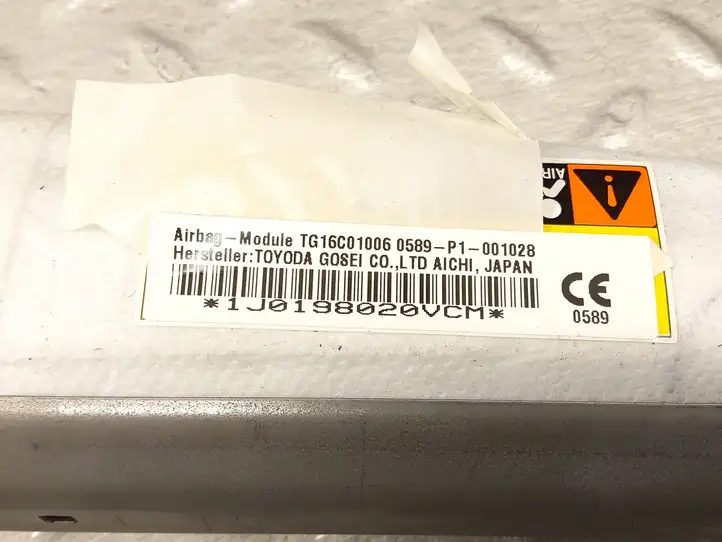 Toyota Corolla E210 E21 (2018 - ) 20A1002590 Подушка безопасности сиденья — фото 3