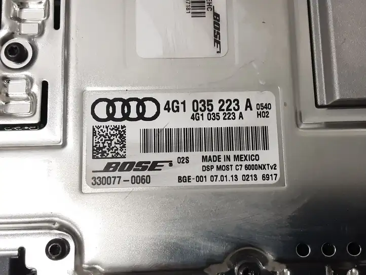 Audi A8 S8 D4 4H (2010 - 2014) 4G1035223A Усилитель звука — фото 3