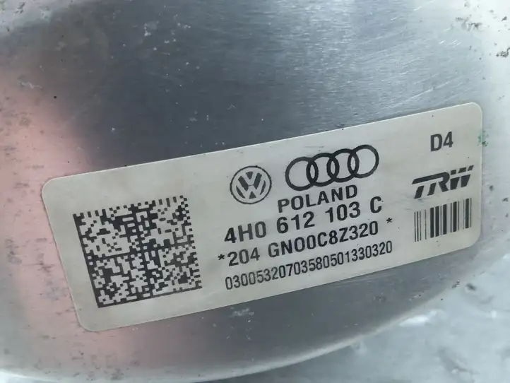 Audi A8 S8 D4 4H (2010 - 2014) 4H0612103C Вакуумный усилитель тормозов — фото 7