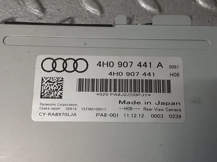 Audi A8 S8 D4 4H (2010 - 2014) 4H0907441A Модуль управления камерой — фото 4