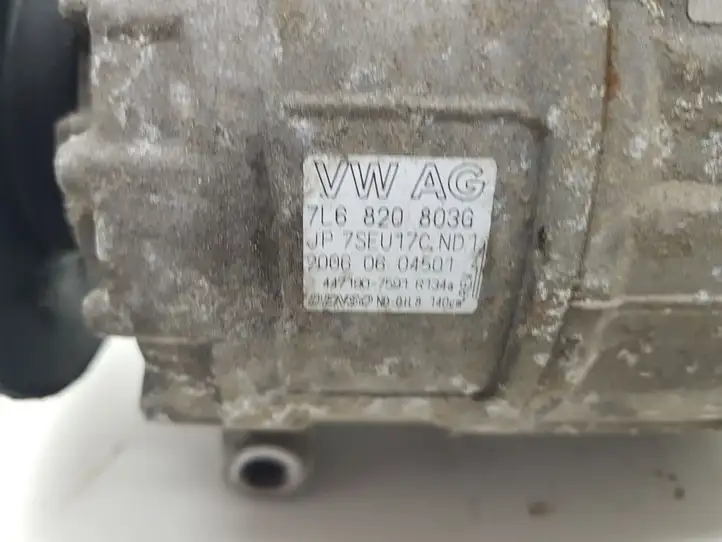 Audi Q7 4L (2005 - 2009) 7L6820803G Компрессор (насос) кондиционера воздуха — фото 3