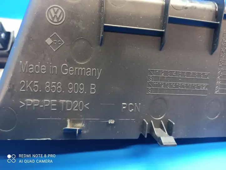 Volkswagen Caddy (2015 - 2020) 2K5858909 Нижняя отделка панели приборов — фото 3