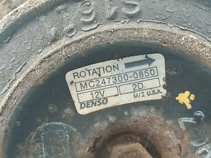 Cadillac CTS (2002 - 2007) MC2473000850 Компрессор (насос) кондиционера воздуха — фото 6