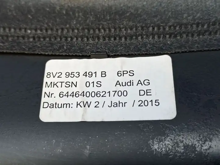 Audi A3/S3 8V (2012 - 2016) 8V2953491B Обшивка рулевой колонки — фото 3
