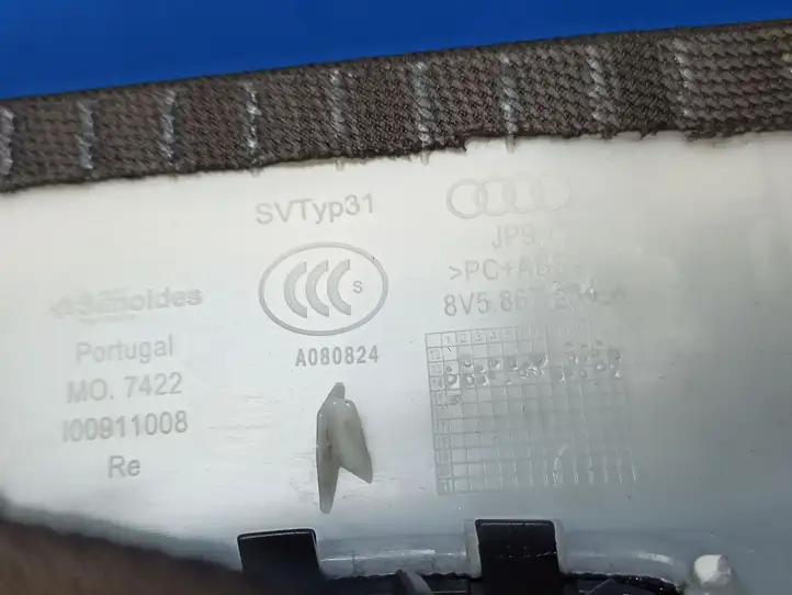 Audi A3/S3 8V (2012 - 2016) 8V5867234A Обшивка стойки A — фото 3