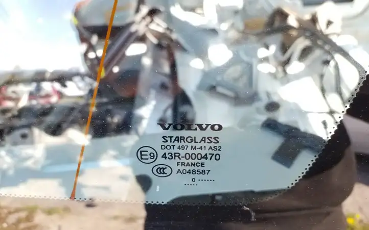 Volvo XC60 (2008 - 2013) 43R000470 Заднее боковое стекло — фото 3