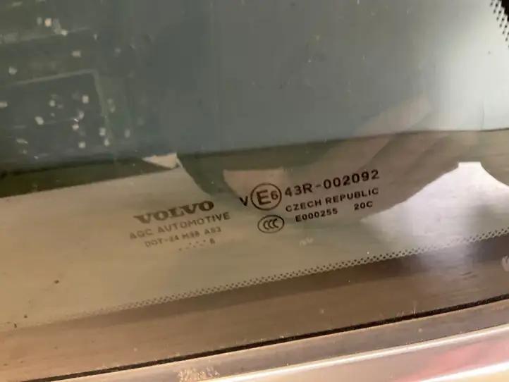 Volvo XC90 (2014 - 2019)  31402723 Заднее боковое стекло кузова