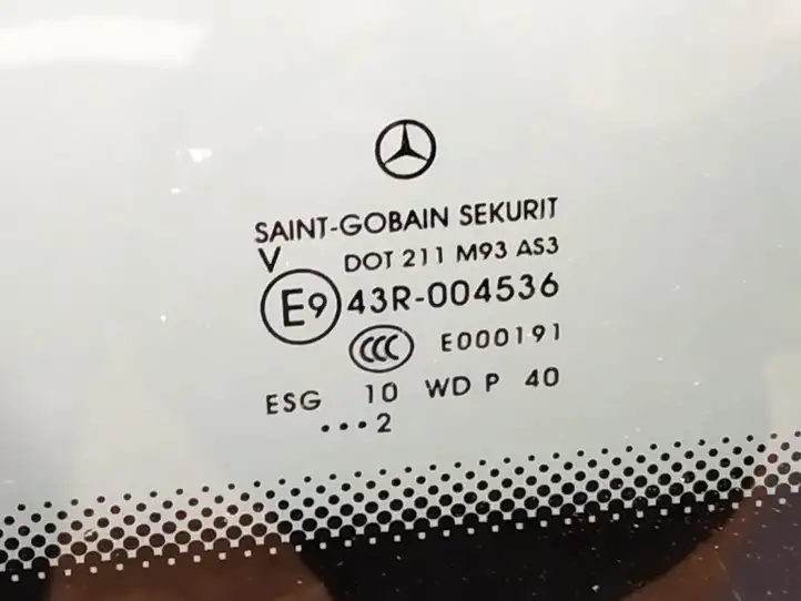 Mercedes-Benz Vito Viano W639 (2010 - 2015) 6396721013 Заднее боковое стекло — фото 7