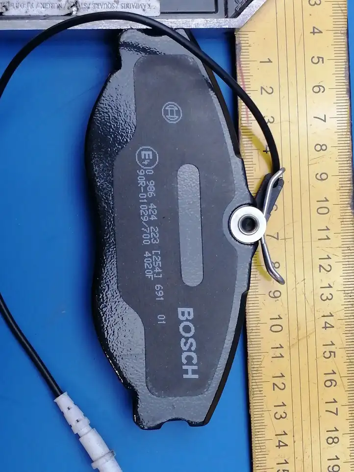 Citroen Xsara (1997 - 2006) 0986424223 Передние тормозные колодки — фото 8