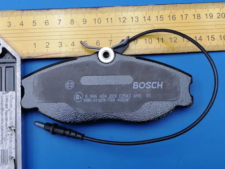 Citroen Xsara (1997 - 2006) 0986424223 Передние тормозные колодки — фото 9