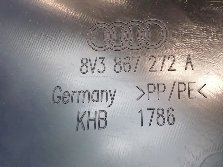 Audi A3/S3 8V (2012 - 2016) 8V3867272A Боковая отделка ногового пространства — фото 6