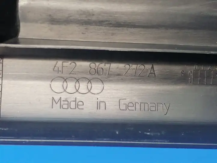 Audi A6 S6 C6 4F (2004 - 2008) 4F2867272A Внутренняя отделка переднего порога — фото 6