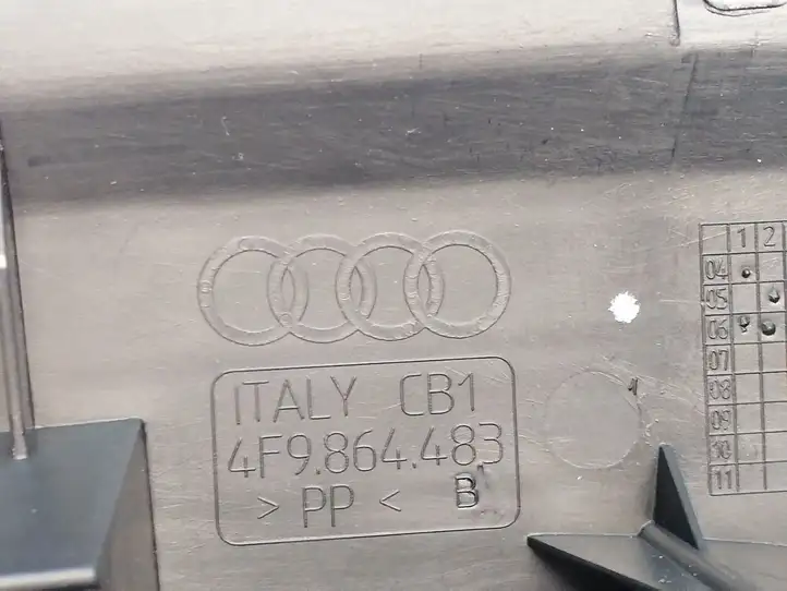 Audi A6 S6 C6 4F (2004 - 2008) 4F9864483 Отделка порога багажника — фото 9