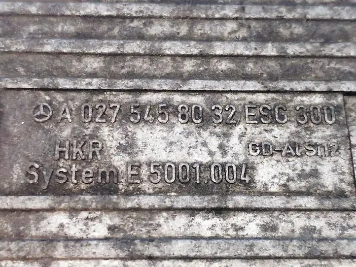 Mercedes-Benz A W168 (1997 - 2004) A0275458032 Реле вентилятора охлаждения — фото 2