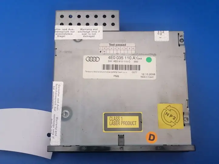 Audi A6 S6 C6 4F (2004 - 2008) 4E0910110C CD/DVD чейнджер — фото 9